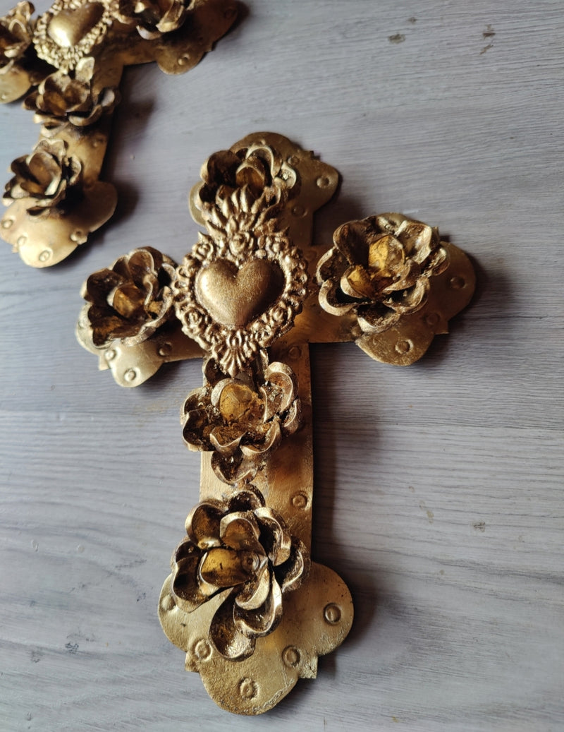 Gold Leaf Cross