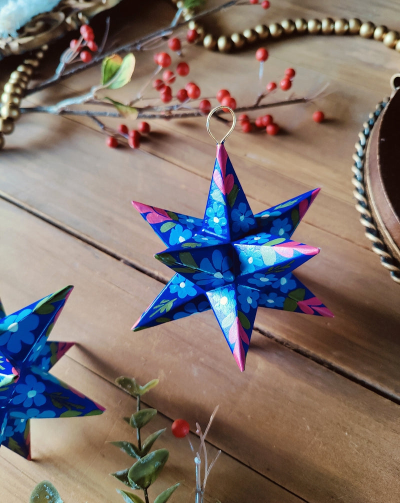Floral Star Ornament