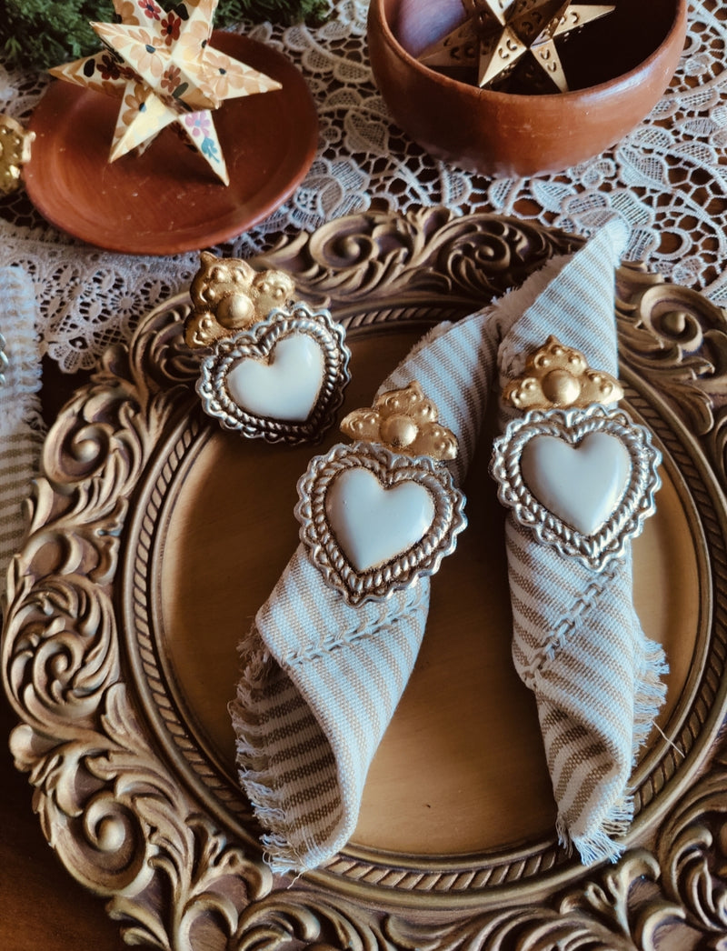 Corazón de Oro Napkin Set