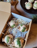 Pajarito Verde Barro Ornament Box