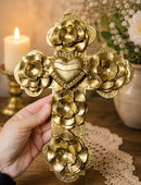 Regina Gold Leaf Cross