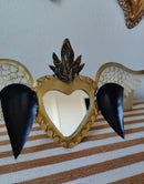 Mirror Corazon Rustic Con Alas (Copy)