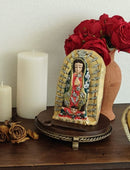 Petita – Our Lady of Guadalupe Hand-Carved Virgencita with Milagritos
