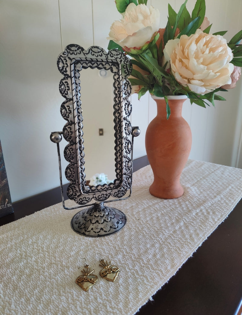 Frida Mirror Silver