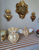 Mirror Corazon con Alas Magico Gold