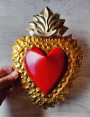 Corazón Fuego Dorado