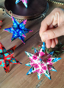 Floral Star Ornament