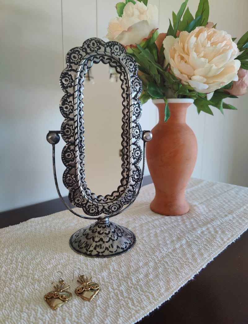 Frida Mirror Silver