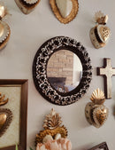 Copper Bloom Mirror