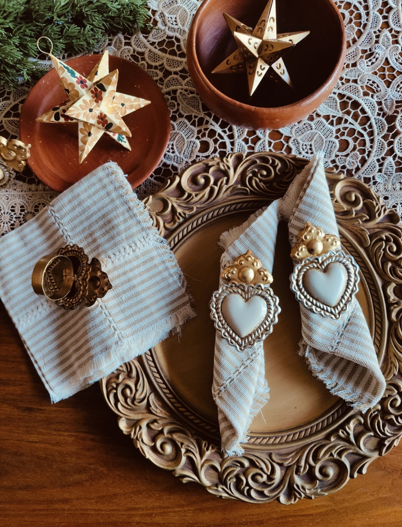 Corazón de Oro Napkin Set