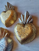 Oro Santo Corazon Gold & Silver leaf M