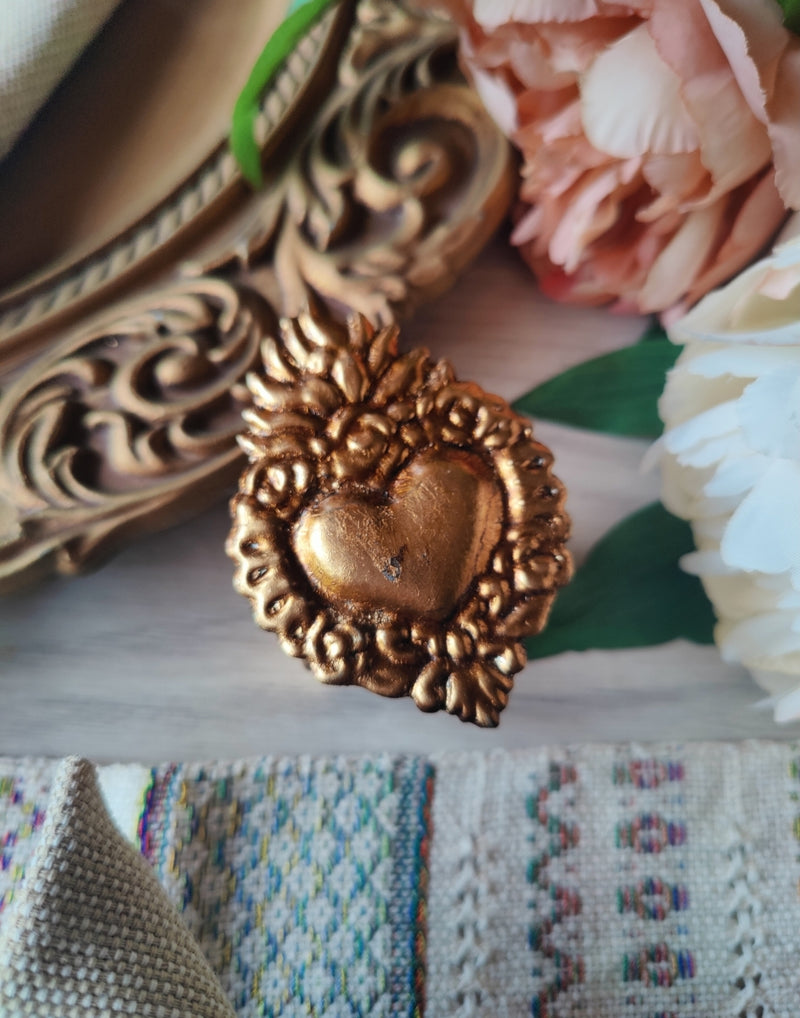 Napkin Set: Corazon Sagrado