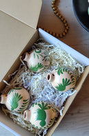 Pajarito Verde Barro Ornament Box