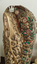 Magnífica – Our Lady of Guadalupe Hand-Carved Virgencita with Milagritos