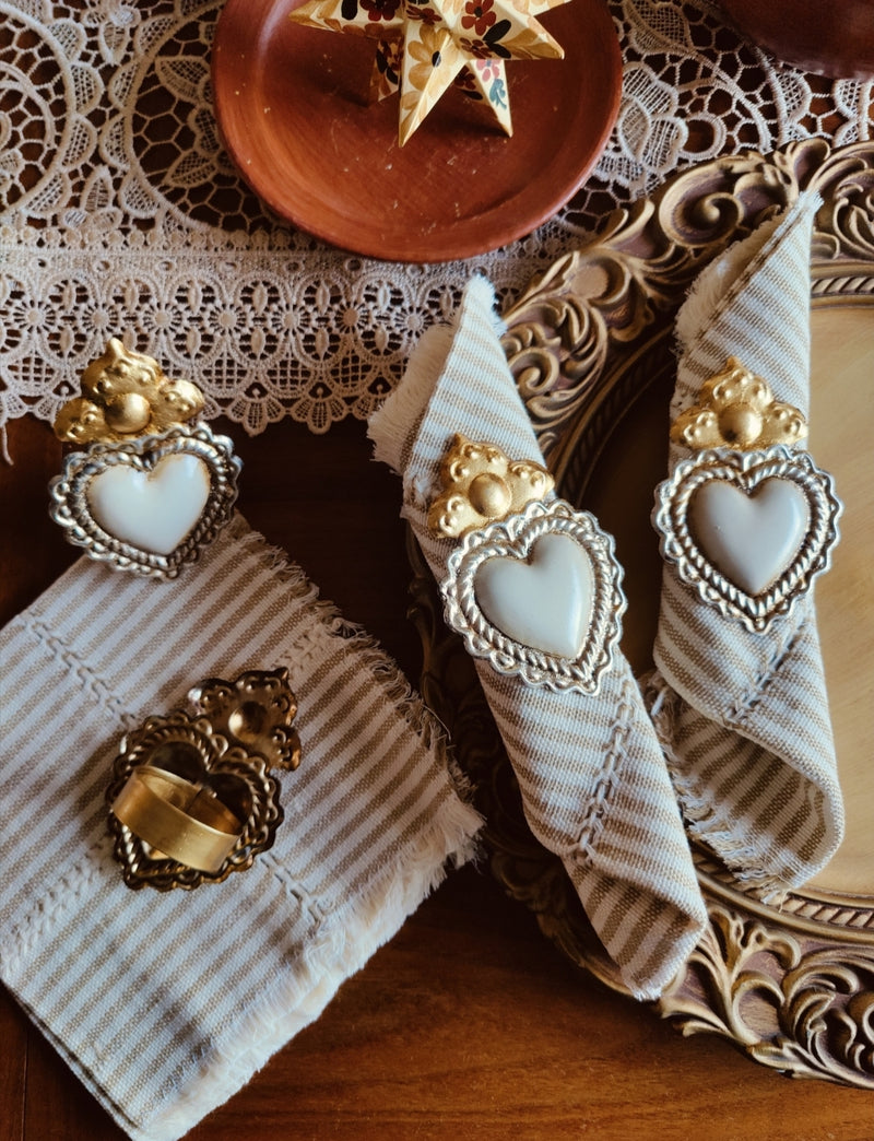 Corazón de Oro Napkin Set