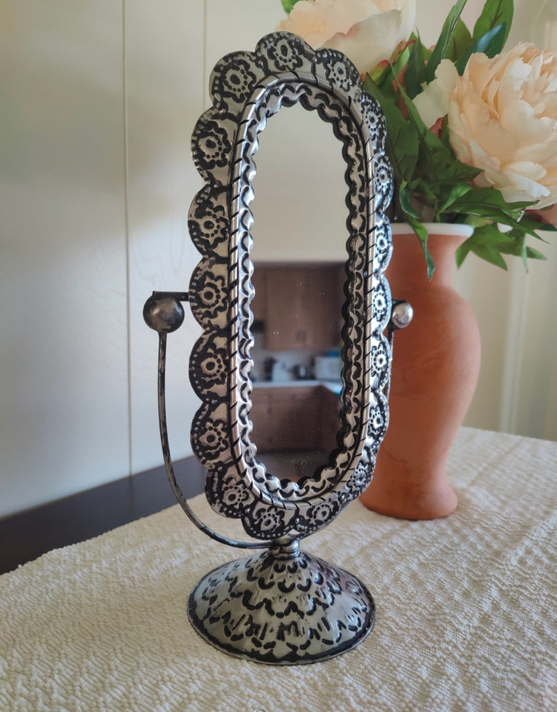 Frida Mirror Silver