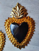 Corazón Fuego Dorado