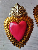 Corazón Fuego Dorado