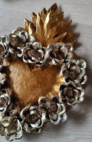 Corazón Alejandra with Rosas