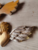 Corazon Antiguo Gold leaf with Wings