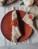 Napkin Set: Corazon Sagrado