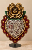 Gran Rosa Milagros Corazon