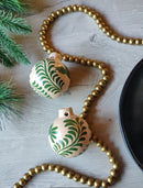 Pajarito Verde Barro Ornament Box