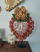 Gran Rosa Milagros Corazon