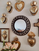 Copper Bloom Mirror