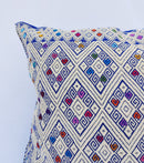 Embroidered Pillow Cover: Traditional