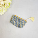 Handwoven Coin Purse: Diamonds
