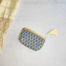 Handwoven Coin Purse: Diamonds
