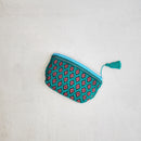 Handwoven Coin Purse: Diamonds