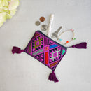 Handwoven Coin Bag: Multi Pattern