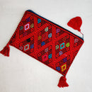 Cosmetic Textile Bag with Tassels: Tapachula