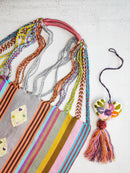 Handwoven Cotton Tote Bag with Artisanal Tassel