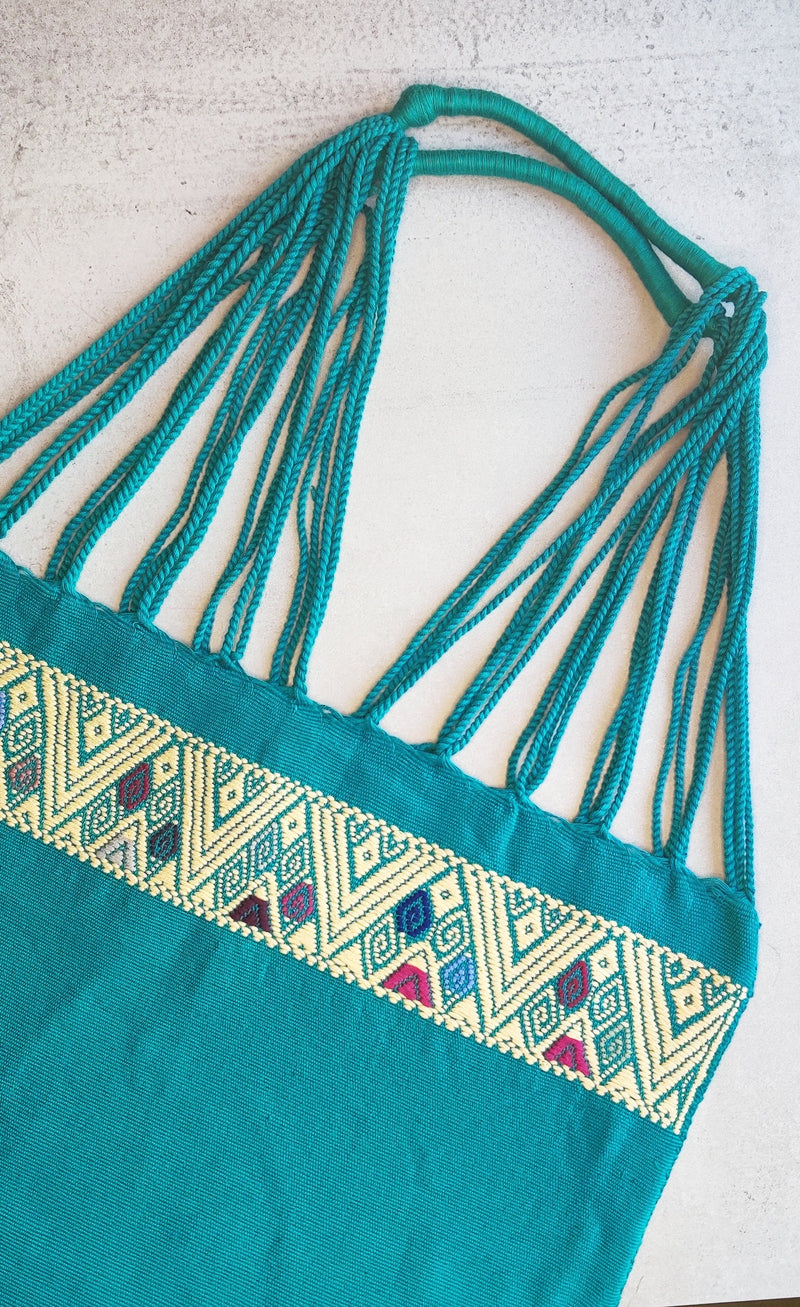 Handwoven Cotton Tote Bag: Tapachula