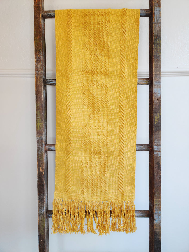 Handwoven Table Runner: Solid Colors