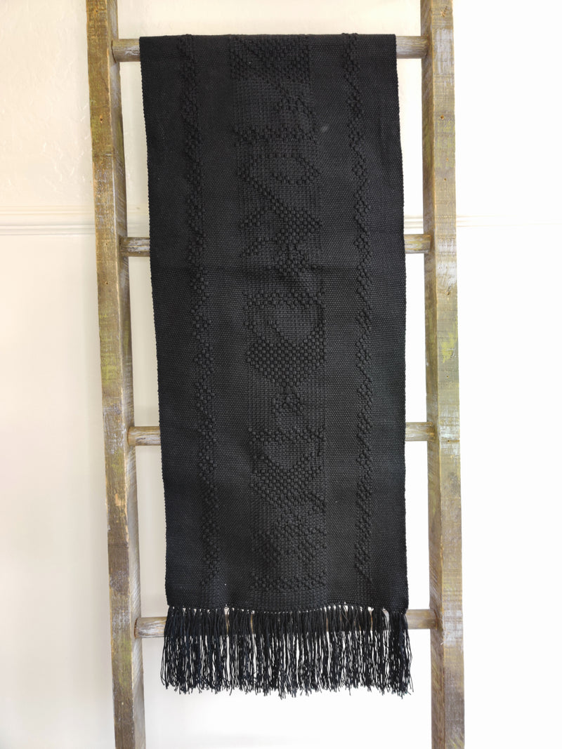 Handwoven Table Runner: Solid Colors