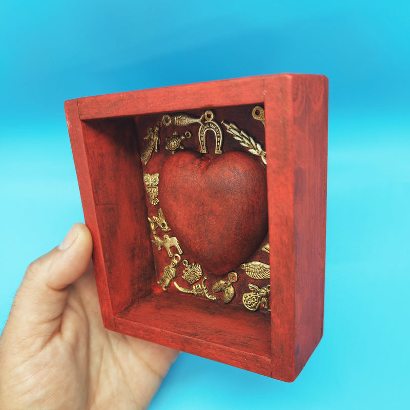 Wooden Milagro Box