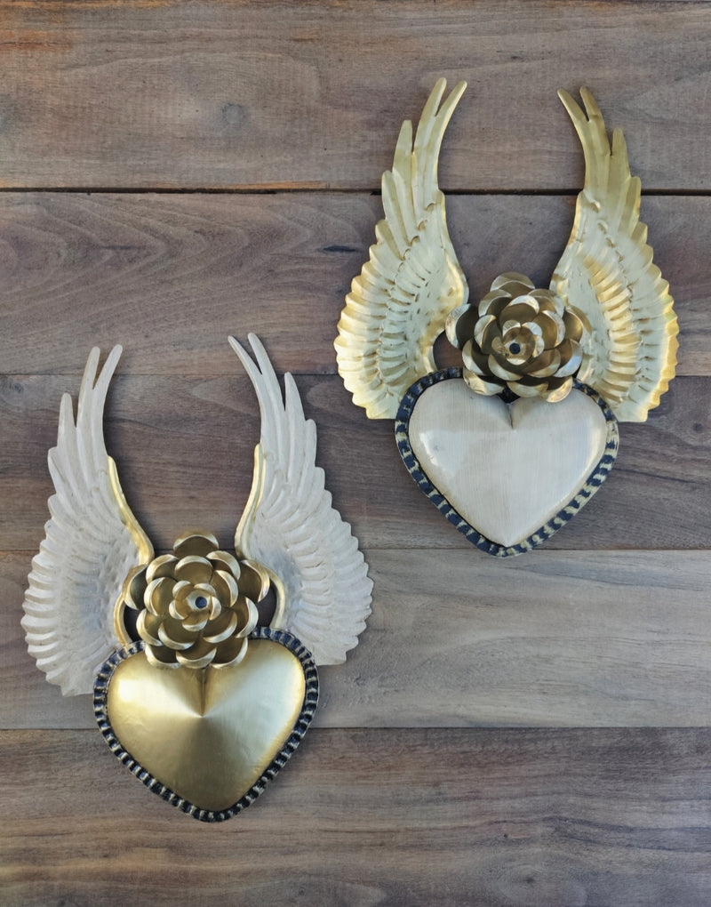 Corazon Dorado with Wings