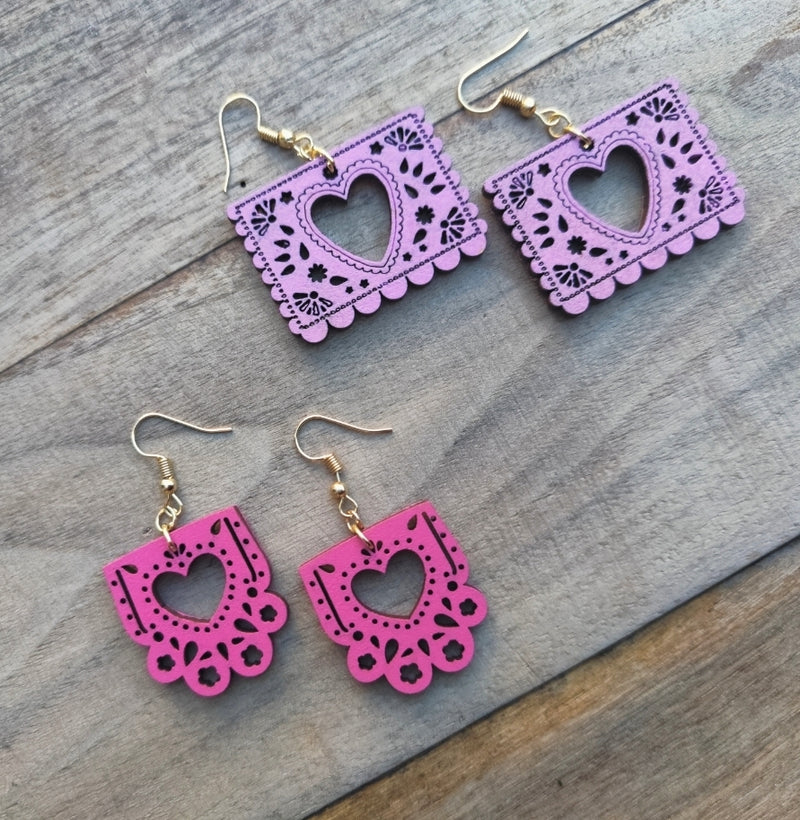 Papel Picado Earrings