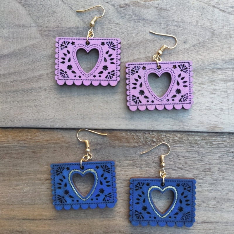 Papel Picado Earrings