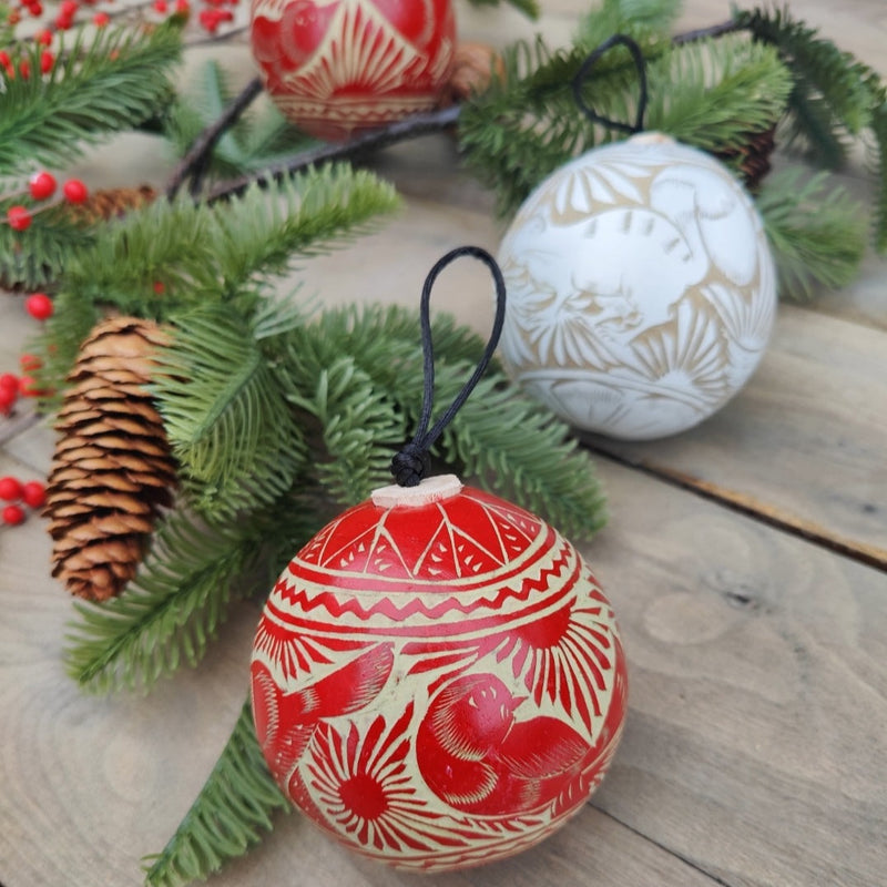 Jicara Ornaments Set of 2
