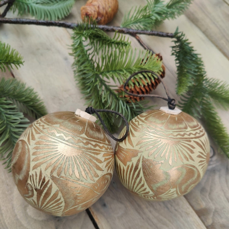 Jicara Ornaments Set of 2