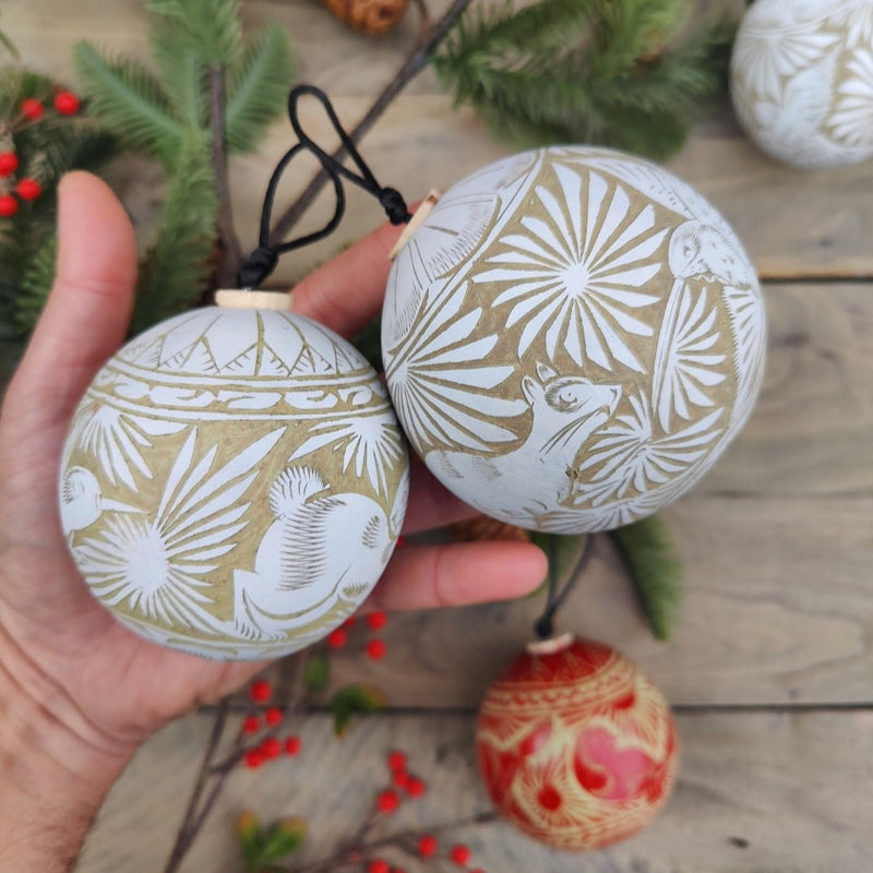 Jicara Ornaments Set of 2