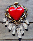 Corazon with Feathers