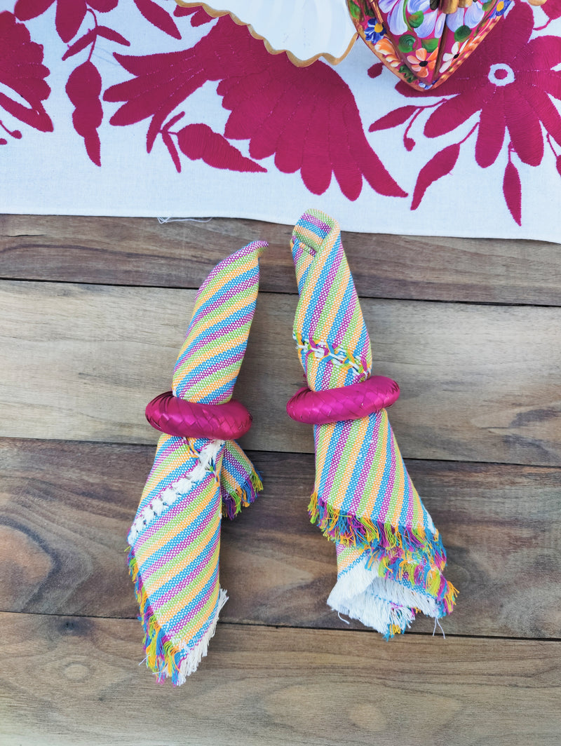 Napkin Set: palm rings