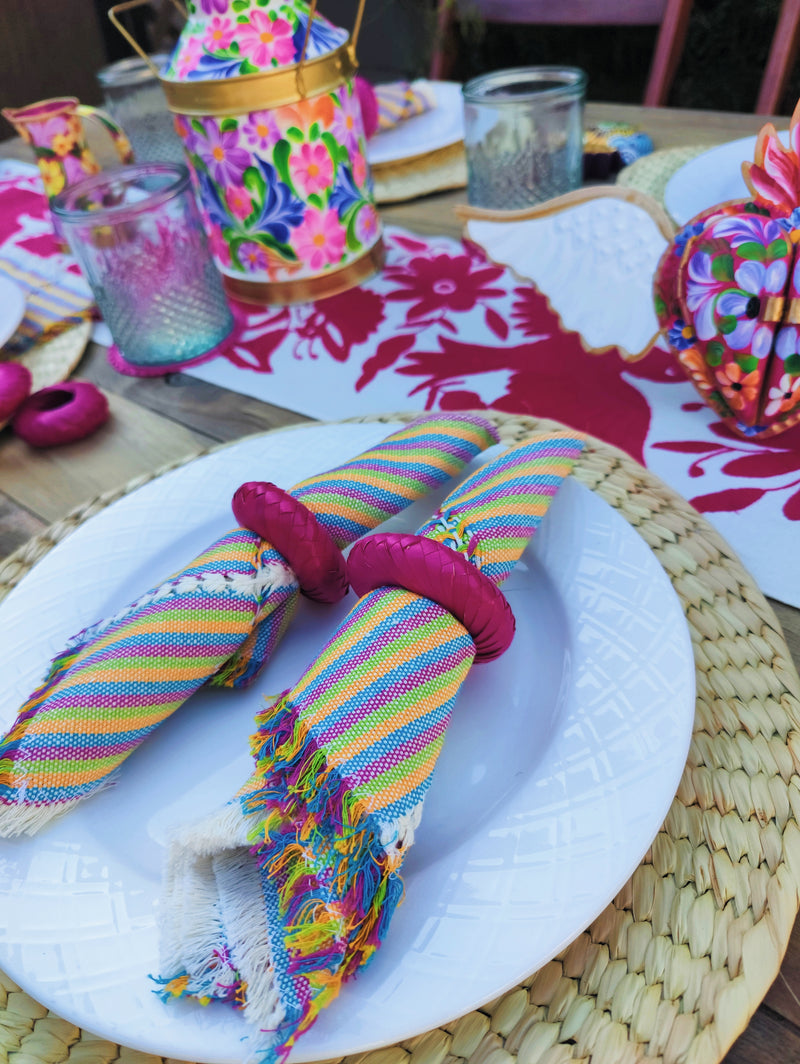 Napkin Set: palm rings