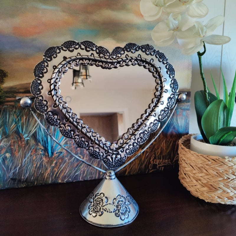 Amorcito Corazon Mirror Silver